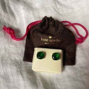 Late Spade diamond stud earrings